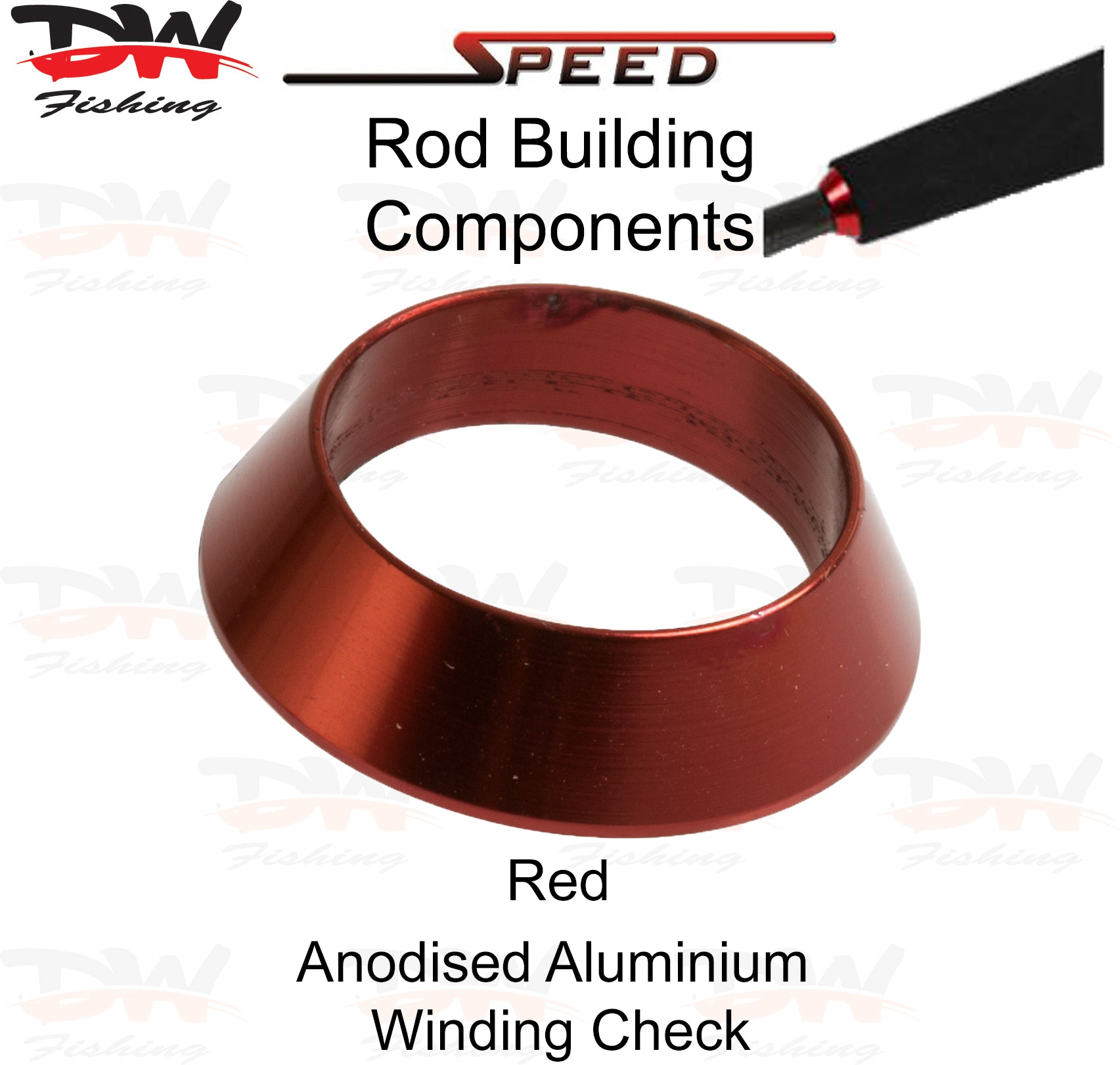 Speed WCF Aluminium winding check colour red