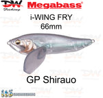 Load image into Gallery viewer, Megabass i-WING FRY surface lure single colour GP Shirauo

