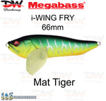 Load image into Gallery viewer, Megabass i-WING FRY surface lure single colour Mat Tiger
