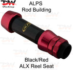 Load image into Gallery viewer, ALPS ALX Alloy Reel seat black and red colour salt water reel seat
