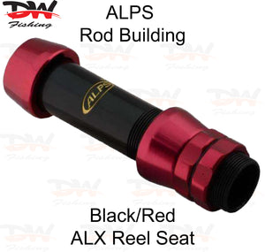 ALPS ALX Alloy Reel seat black and red colour salt water reel seat