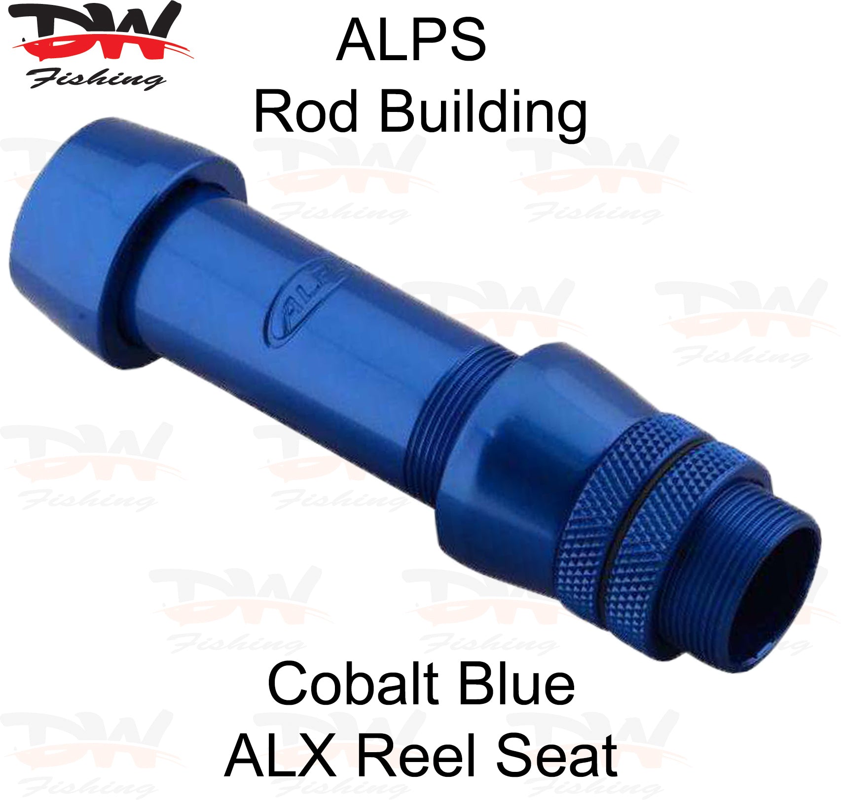 ALPS ALX Alloy Reel seat cobalt blue colour salt water reel seat