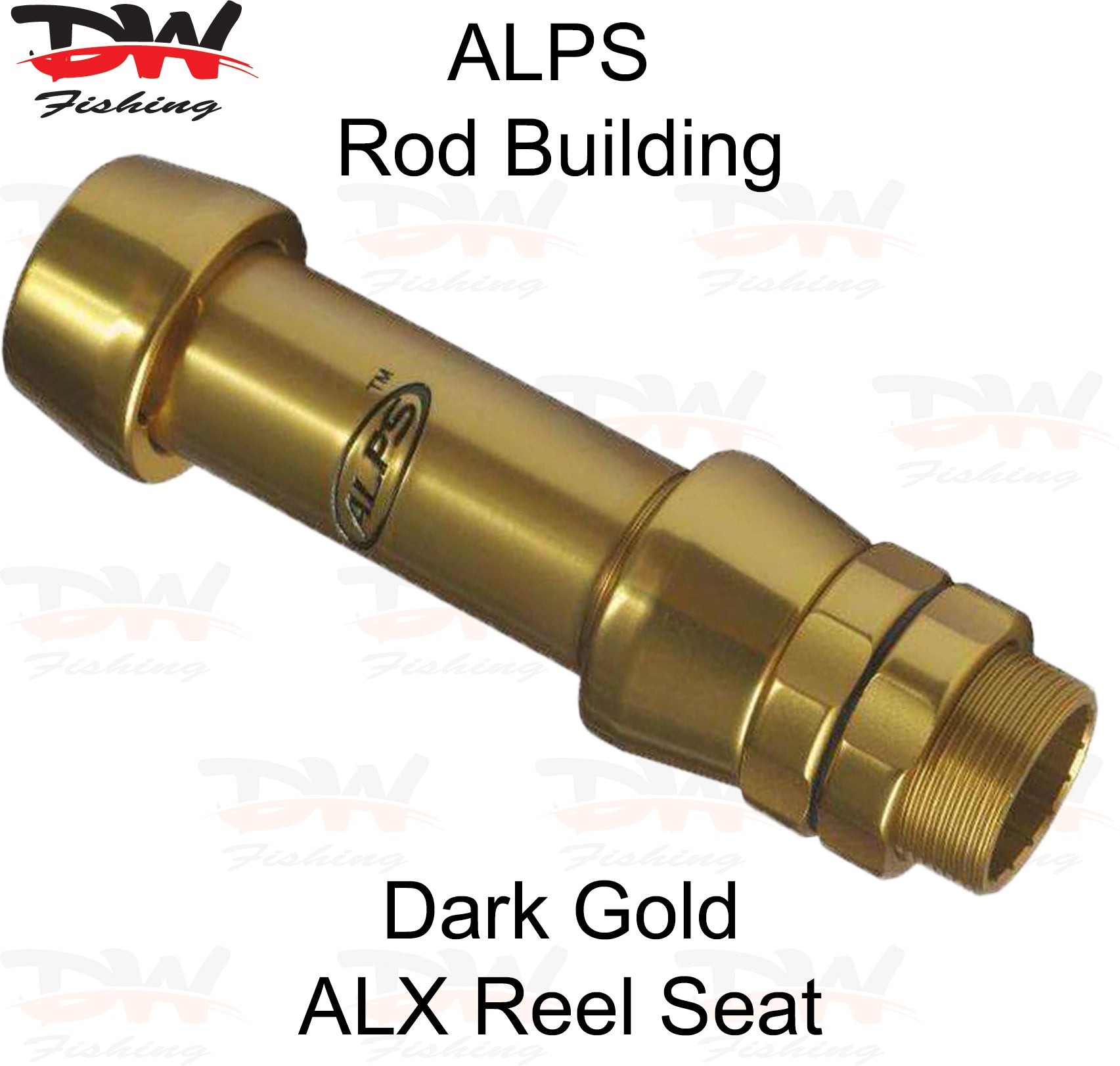 ALPS ALX Alloy Reel seat dark gold colour salt water reel seat