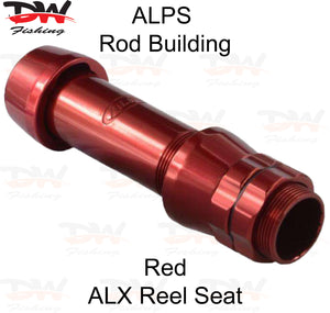 ALPS ALX Alloy Reel seat red colour salt water reel seat