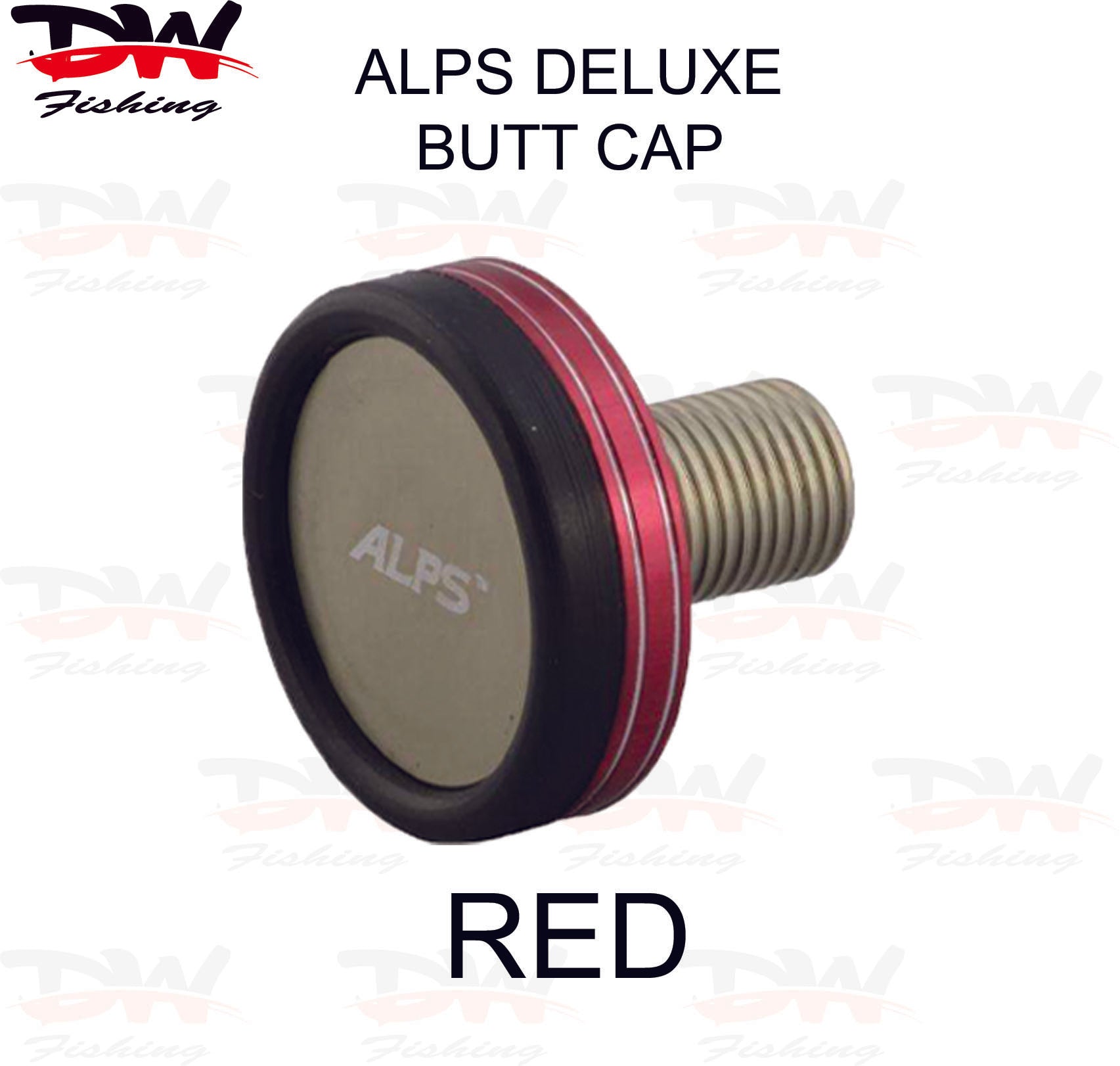 Rod Butt ALPS Delux Red