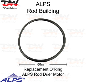 ALPS Drier Motor replacement 60mm O ring showing measure guage