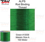 Load image into Gallery viewer, ALPS metalic rod binding thread Green

