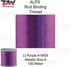 ALPS metalic rod binding thread lite Purple