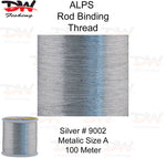 Load image into Gallery viewer, ALPS metalic rod binding thread silver

