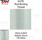 Load image into Gallery viewer, ALPS metalic rod binding thread white
