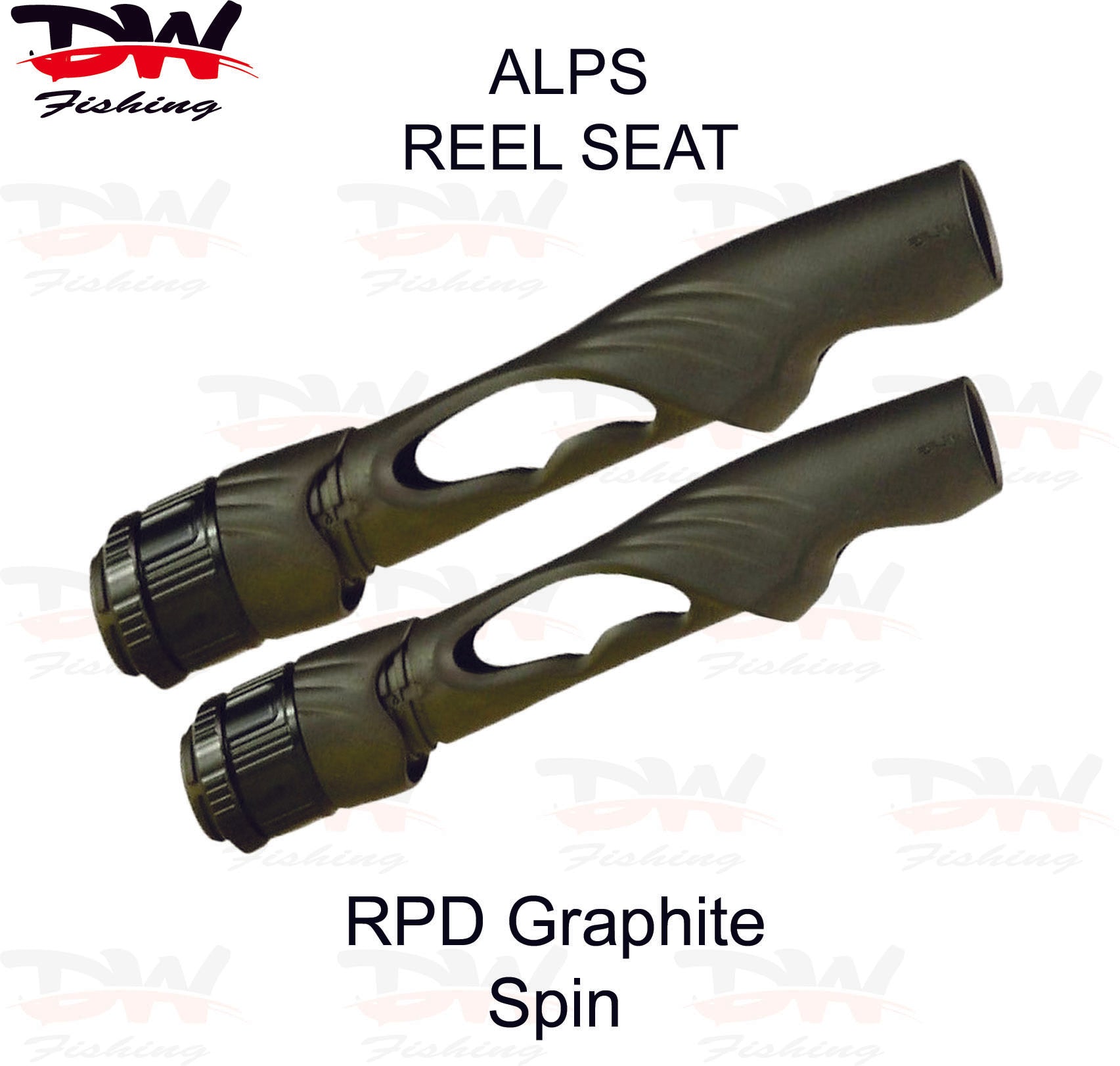 ALPS Reel Seat RPD High Modulus Exposed Graphite RPD Reel Seat