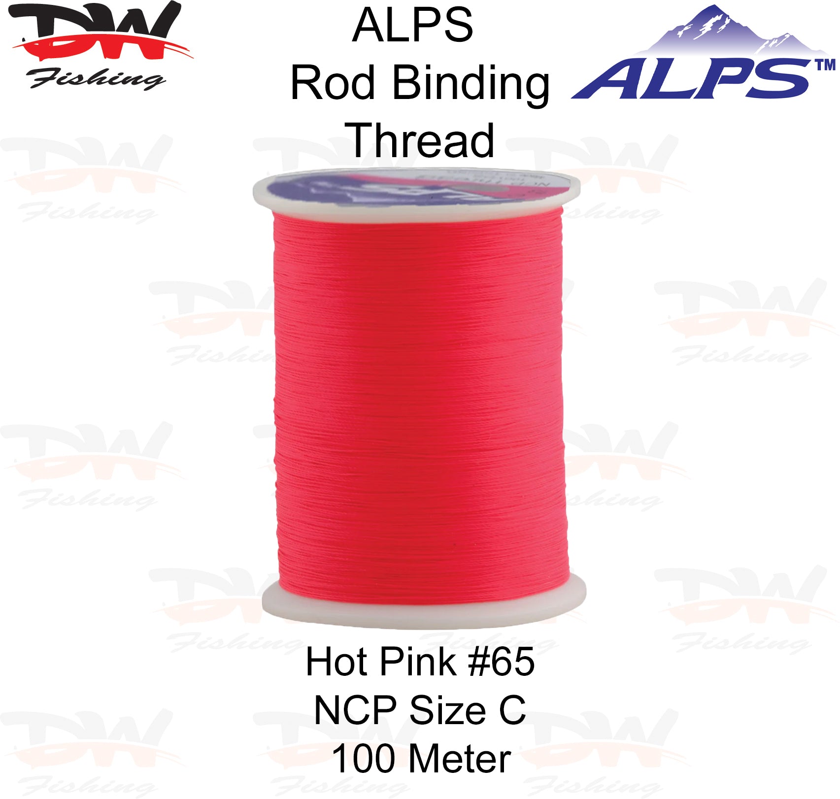 ALPS Rod Binding Thread  NCP Nylon Thread Size C 100mtrs – Dave's