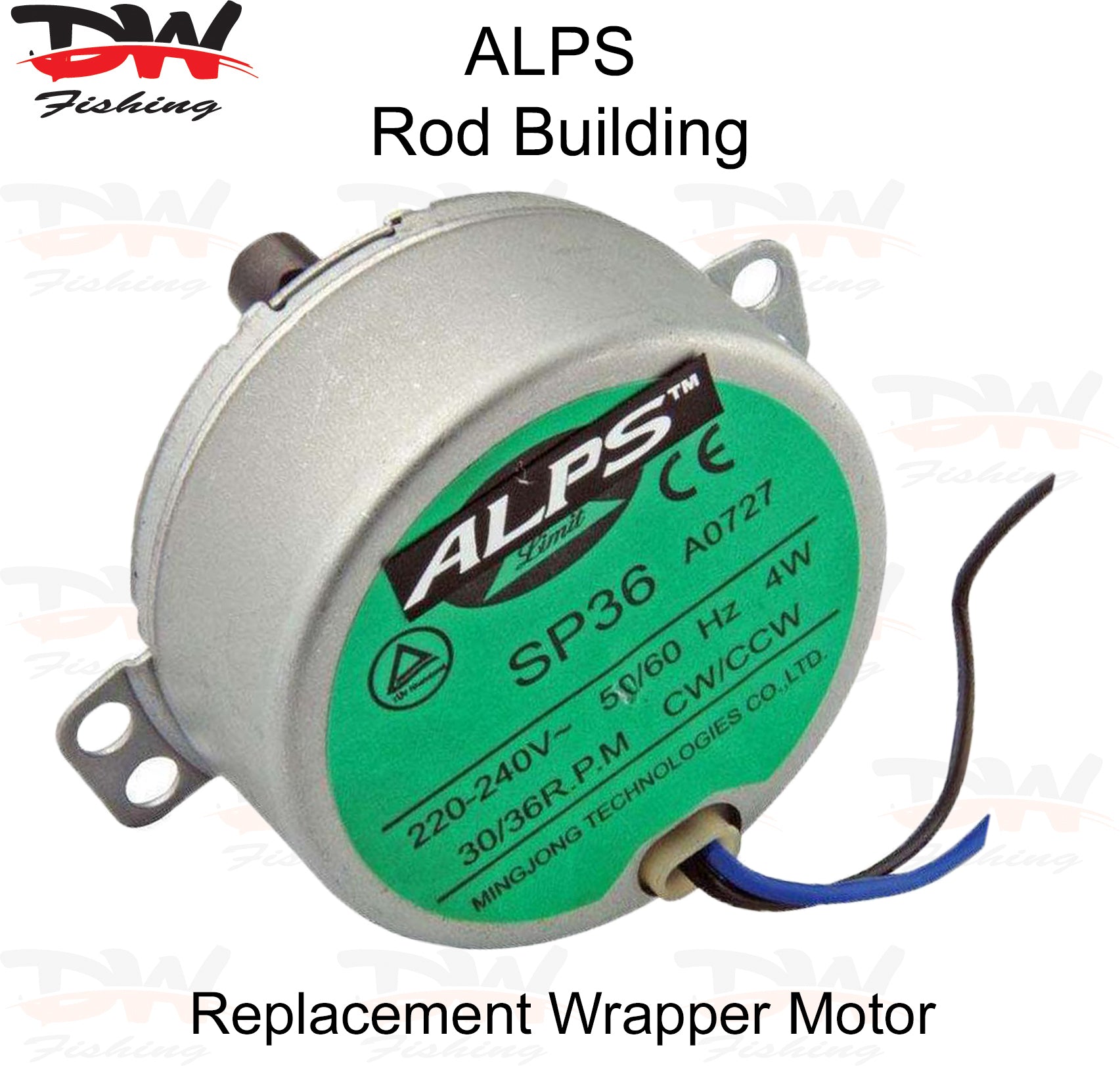 ALPS Replacement Motor to Suit ALPS Rod Wrapping Machine
