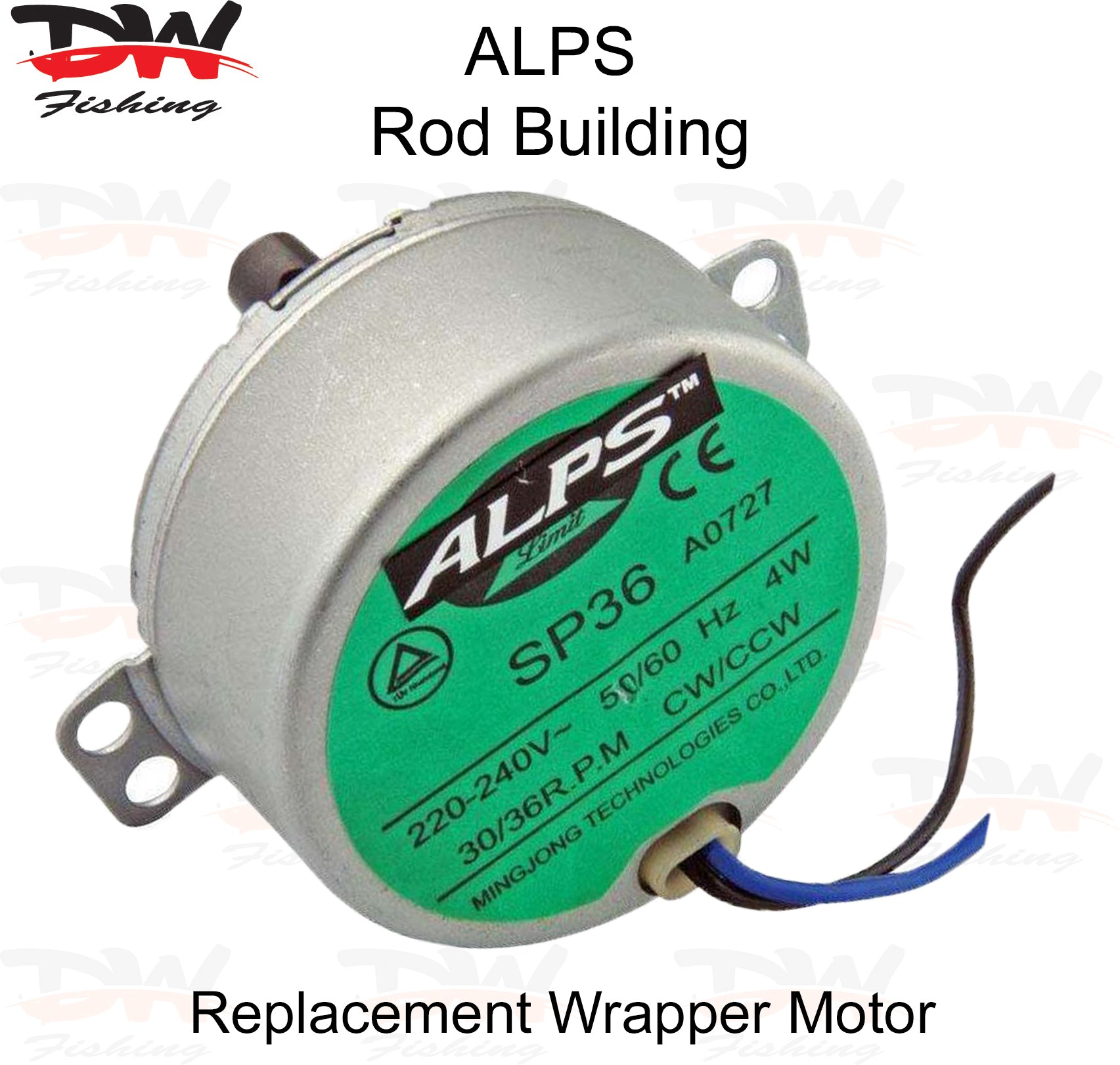 ALPS Rod Wrapping Machine Motor | Rod Building | Daves Tackle Bag ...