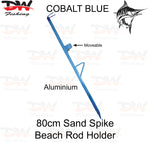 Load image into Gallery viewer, Cobalt Blue 80cm Sand Spike rod holder
