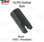 Load image into Gallery viewer, Aluminium Gimbal Butt-ALPS black
