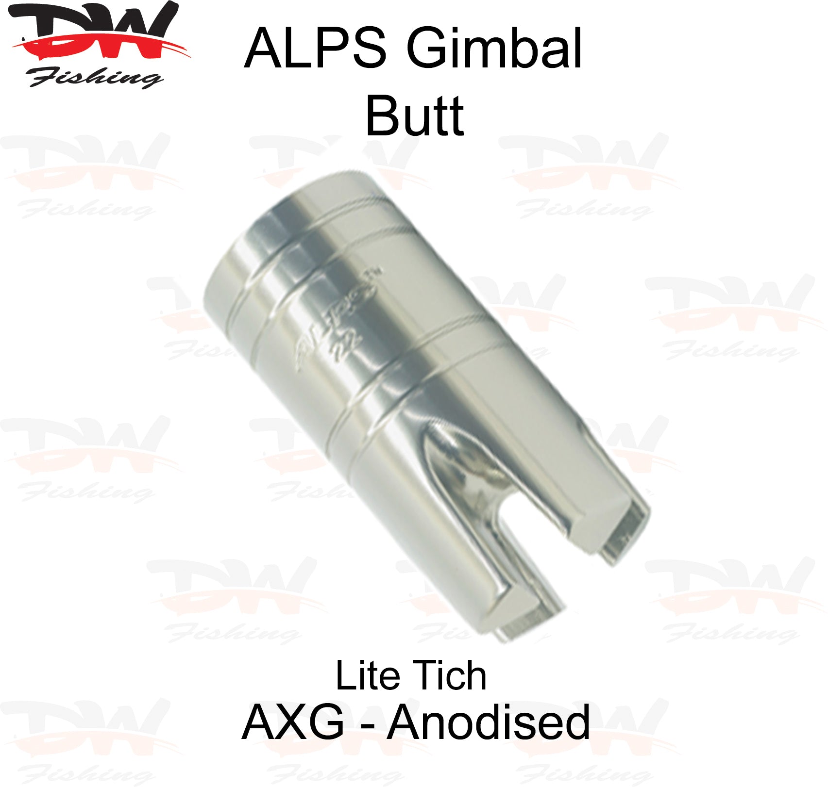 Aluminium Gimbal Butt-ALPS Lt Tich