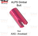 Load image into Gallery viewer, Aluminium Gimbal Butt-ALPS Red
