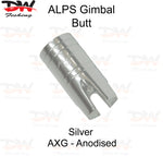 Load image into Gallery viewer, Aluminium Gimbal Butt-ALPS Silver
