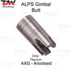 Load image into Gallery viewer, Aluminium Gimbal Butt-ALPS Grey TT
