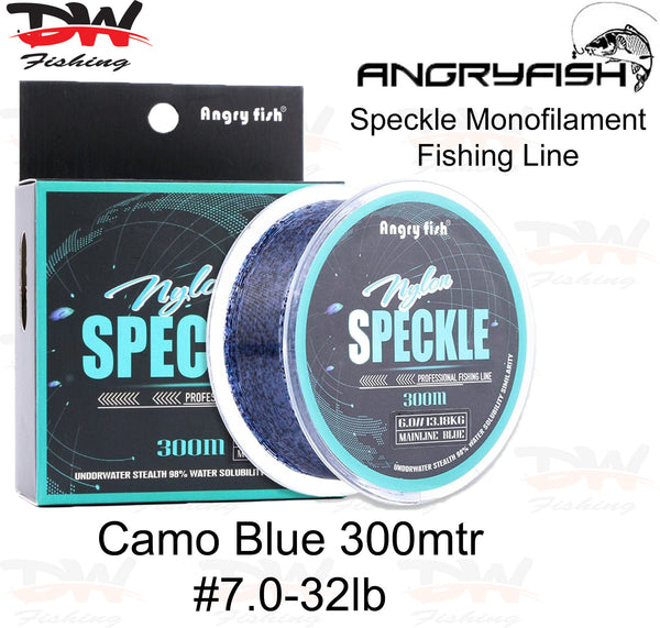 BNNP 1000M Super Strong Carp Fishing Invisible Fishing Line  Speckle 3D Camouflage Sinking Thread Fluorocarbon Coated Fishing Line  (Color : 1000M Blue, Size : 8.0-0.470mm) : Sports & Outdoors