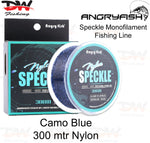 Load image into Gallery viewer, Angryfish speckle monofilanent camoufage blue 300mtr cover
