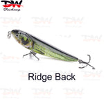 Load image into Gallery viewer, Walk the dog surface lure Aussie dog topwater 70mm single lure Ridge Back is the colour name
