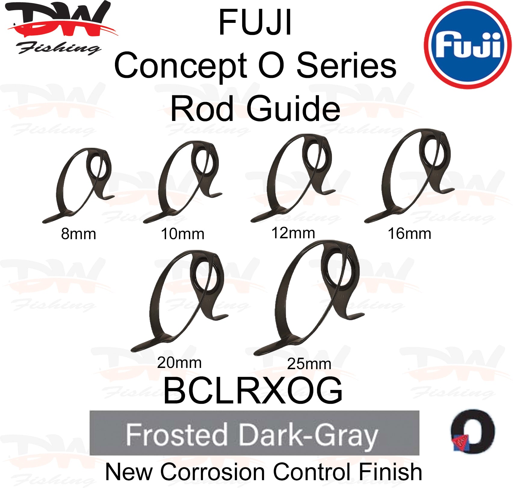 Fuji heavy duty boat rod guide BCLRXOG Group