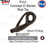 Load image into Gallery viewer, Fuji extra heavy duty rod tip BCUXOT frosted black frame 10mm
