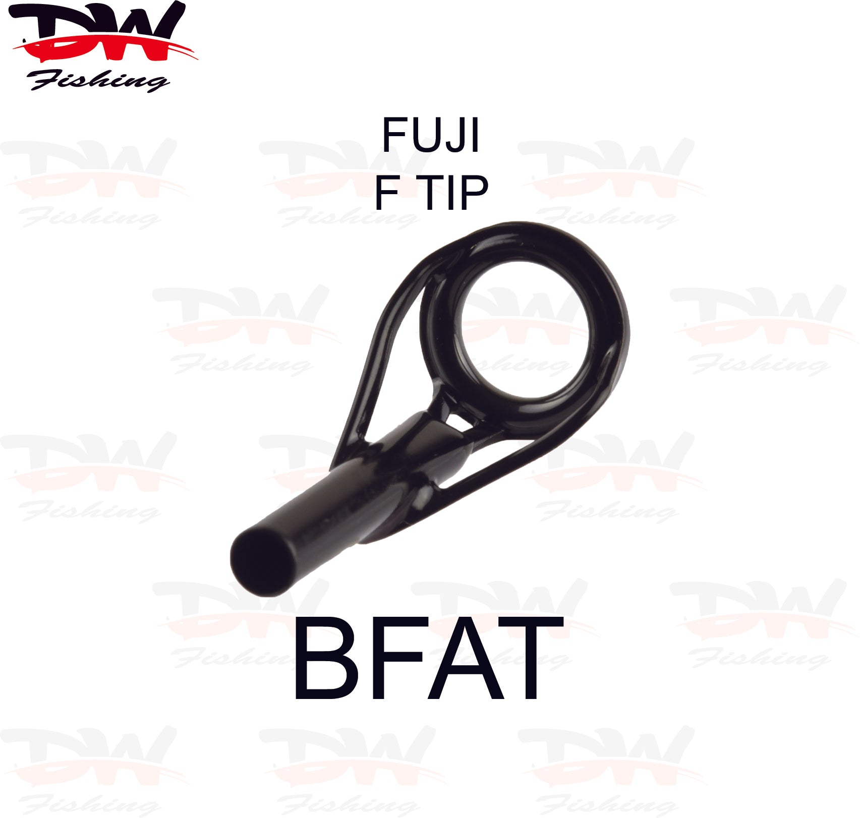 Fuji BFAT alconite rod tip Black frame rod tip single