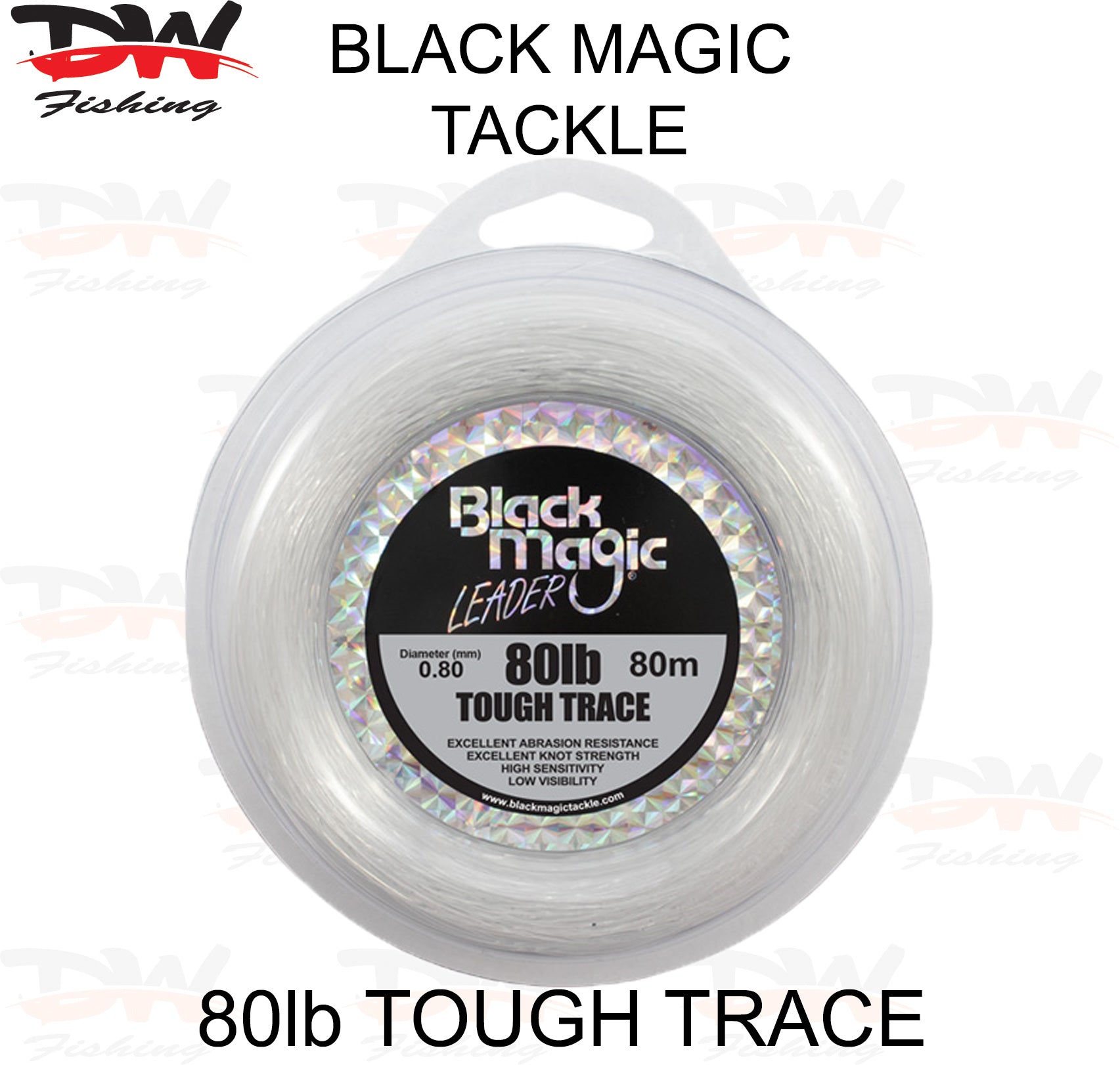 Black Magic Tackle Tough Trace 80lb