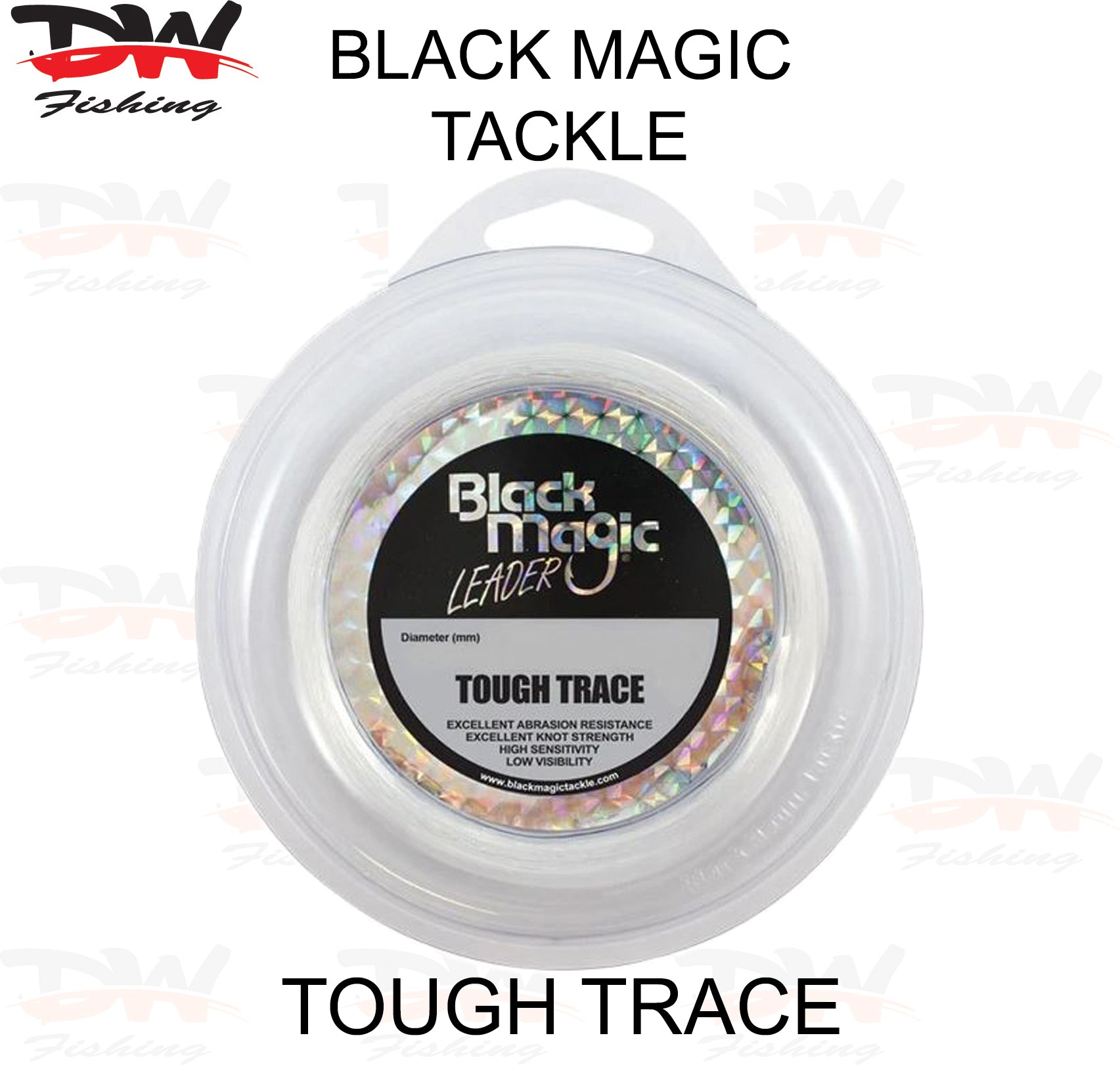 Black Magic Tough Leader Trace, Fishing Tackle