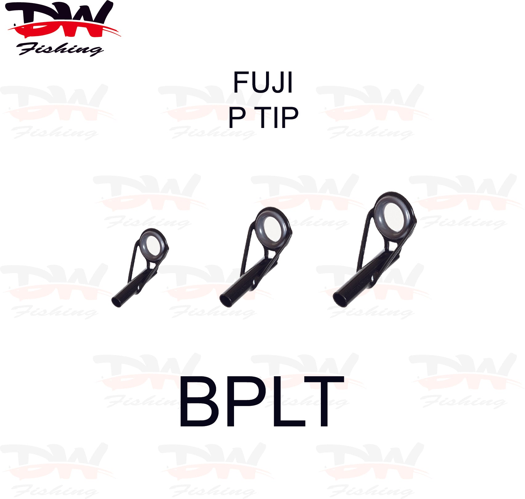 Fuji Rod Tip BPLT Black Hardloy insert ring group