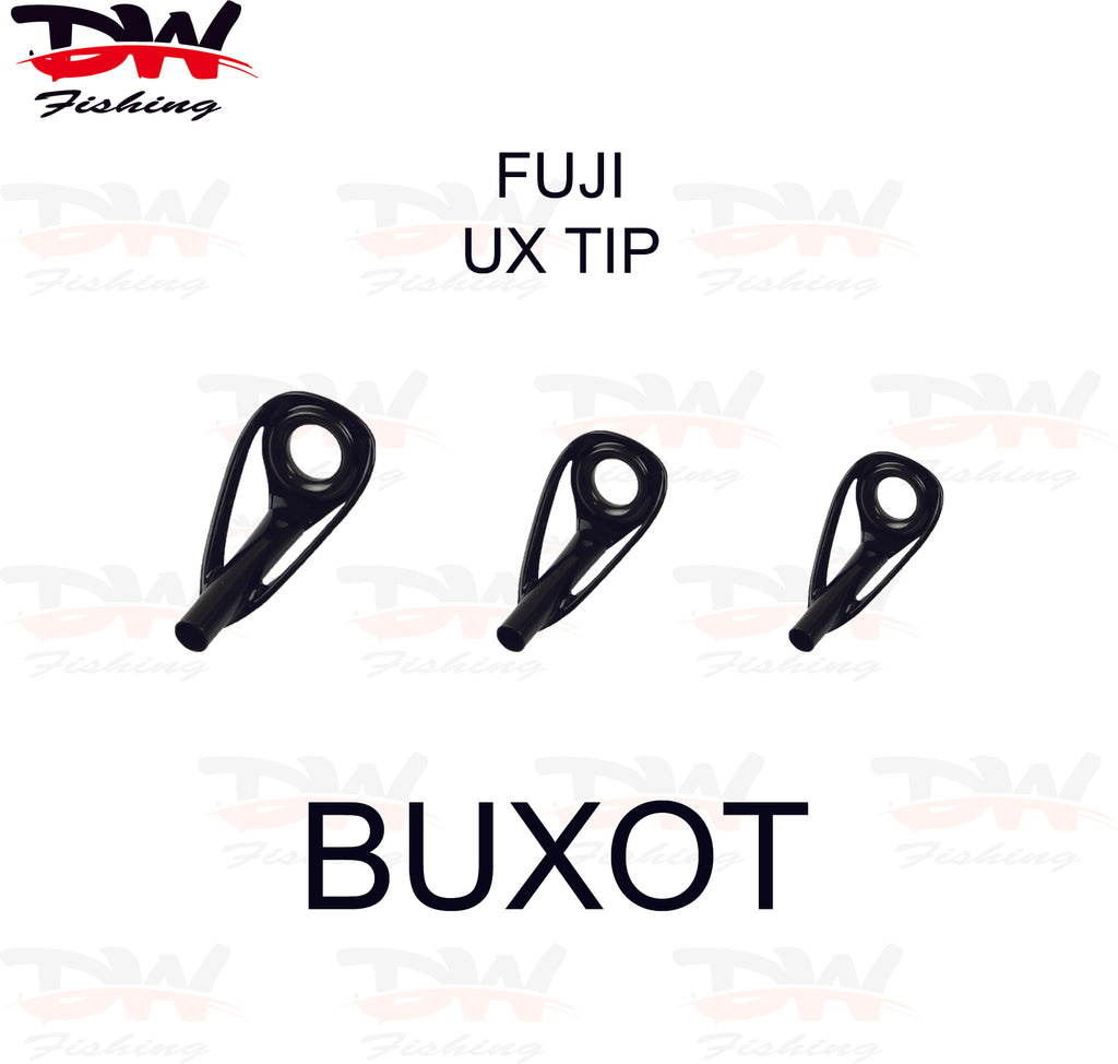 Fuji extra heavy duty rod tip BUXOT frosted black frame group