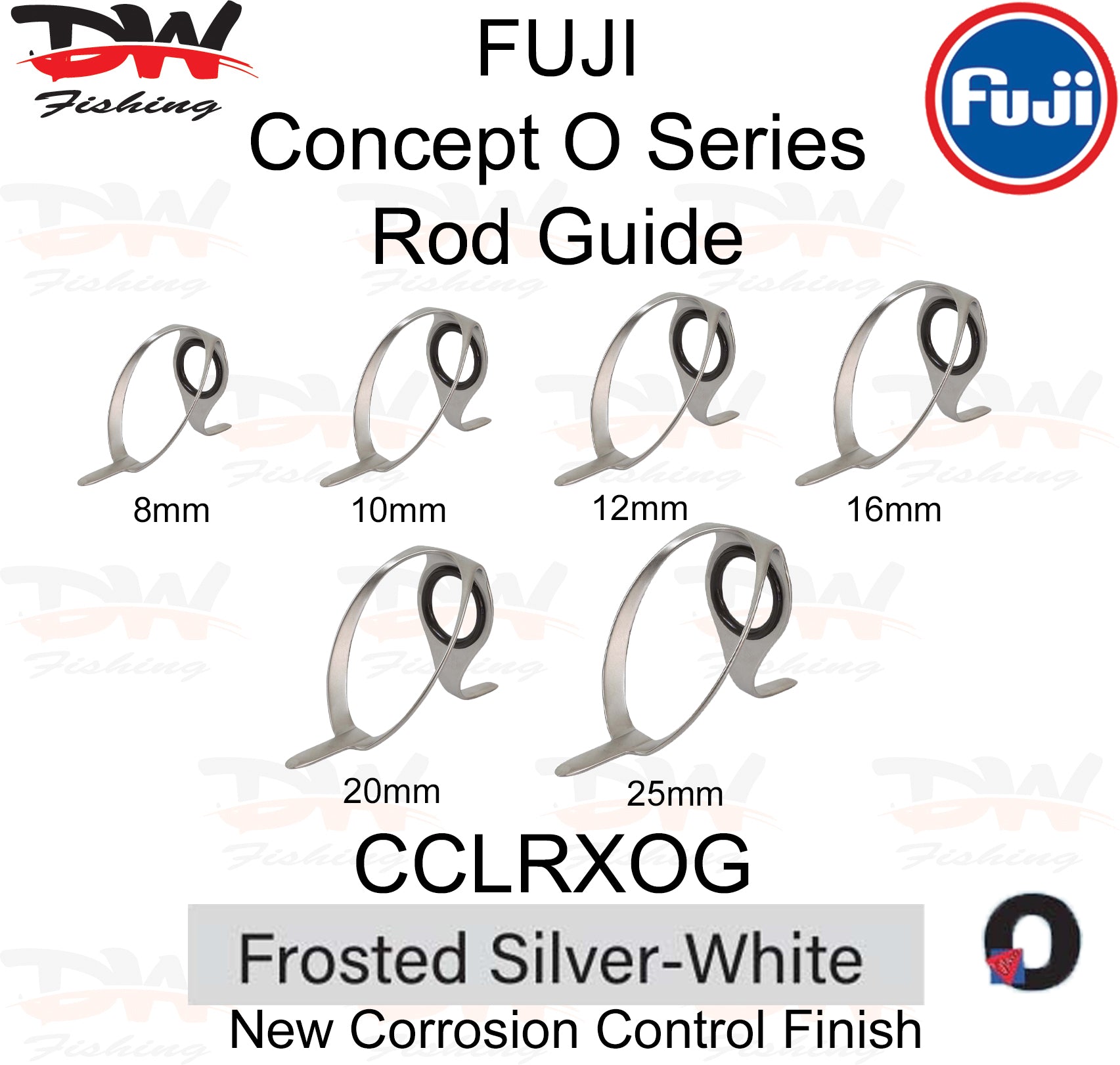 Fuji heavy duty boat rod guide CCLRXOG Group