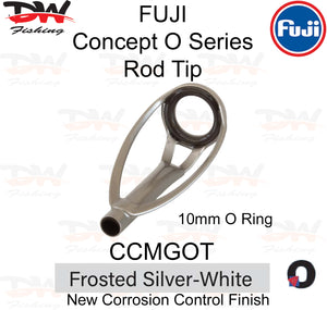 Fuji rod tip CCMGOT frosted silver frame medium class rod tip single tip size 10mm