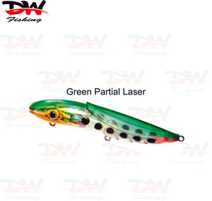 Cutting edge lure green partial laser
