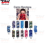 Load image into Gallery viewer, camo Face buff bandana 12 colours

