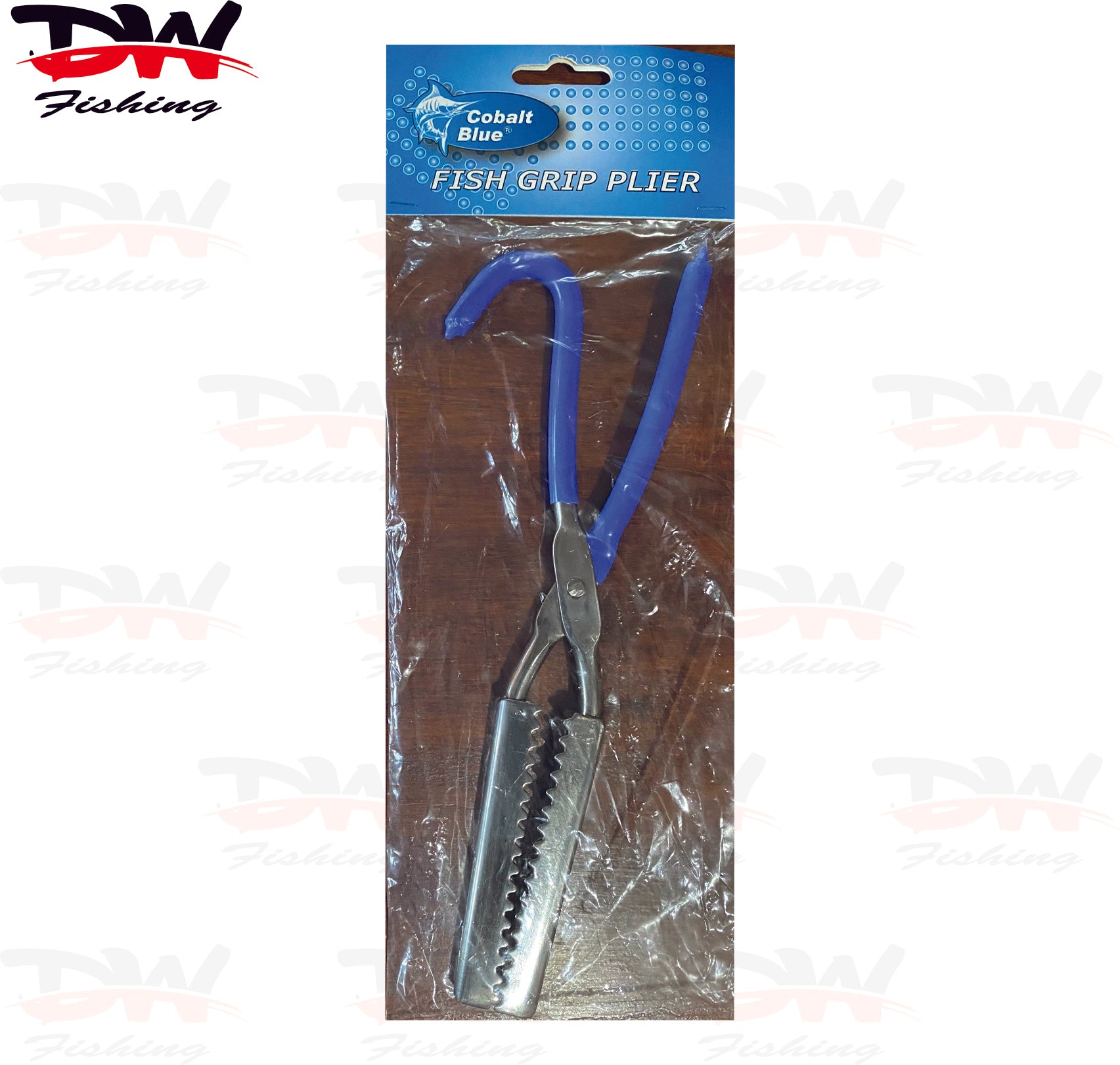 Cobalt Blue Stainless Steel Fish Gripping Pliers