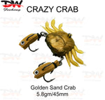 Load image into Gallery viewer, Soft Plastic Crazy Crab 45mm Lure Imitation Golden sand crab
