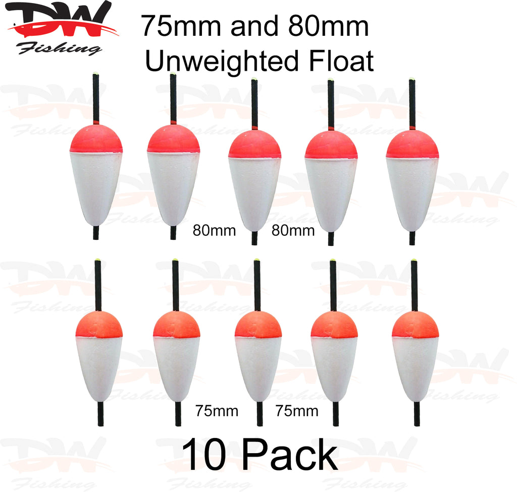 Unweighted Bobby Float 10 pack