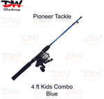 Load image into Gallery viewer, Kids Fishing Rod &amp; Reel Combo, Pioneer Tackle 4Ft Kids Combo
