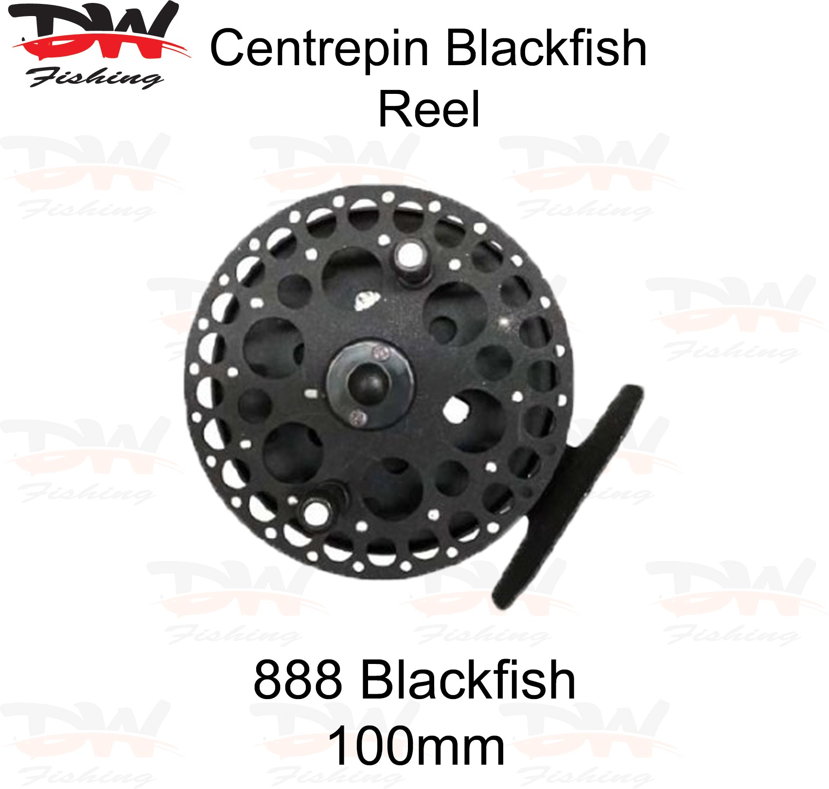 black fish fishing reel BlackFish Reel 888 Economy 100mm Centerpin Fishing Reel