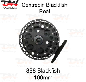 Centerpin blackfish reel economy Black fish reel 888 100mm diameter reel