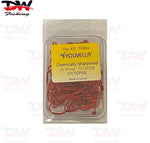 Load image into Gallery viewer, Youvella,  Red Octopus Hook 2 x strong chemically sharpened, Bulk 50 and 100 pack
