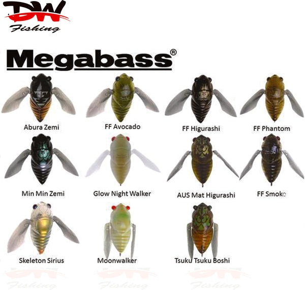 SIGLETT megabass cicada 5点 Megabass Siglett Cicada Lure | Fishing Tackle | Dave's Tackle Bag