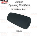 Load image into Gallery viewer, Duralon shaped rod grip in Black EVA for spinning or casting rods pre shaped duralon Split Butt 
