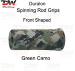 Load image into Gallery viewer, Duralon shaped rod grip in Camo EVA for spinning or casting rods pre shaped duralon Front Grip Camo Green
