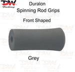 Load image into Gallery viewer, Duralon shaped rod grip in Grey EVA for spinning or casting rods pre shaped duralon Front Grip
