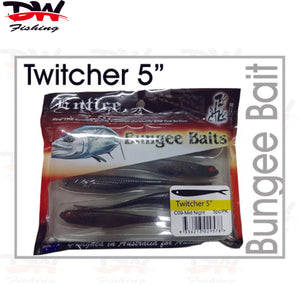 Entice Bungee Bait Twitcher 5” Jerk Shad Soft Plastic